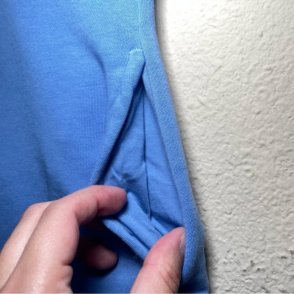 Nike Sportswear Girls Heritage Short-Sleeve Dress, Size Medium‎ Blue - Picture 5 of 5